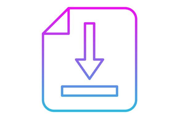 Download Line Gradient Icon: A Versatile Design Asset