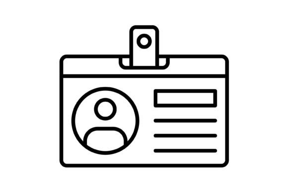 Id Card Outline Icon: Your Go-To Visual for Modern Interfaces