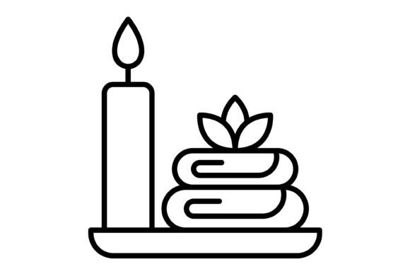 Spa Outline Icon: A Clean Vector Toolkit for Modern Design