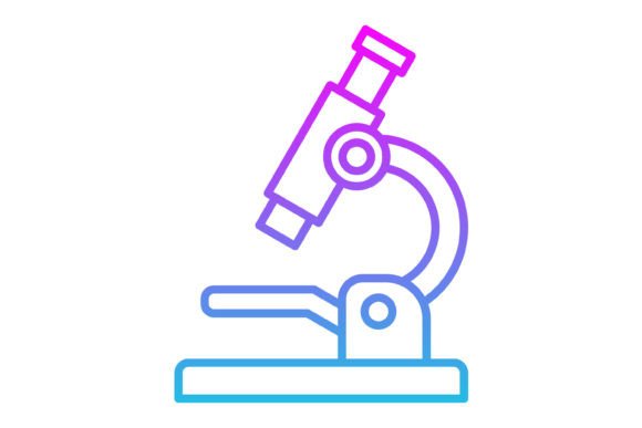 Understanding the Microscope Line Gradient Icon